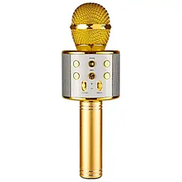 Микрофон-Колонка Epik WS858 Gold - фото Микрофон-Колонка Epik WS858 Gold