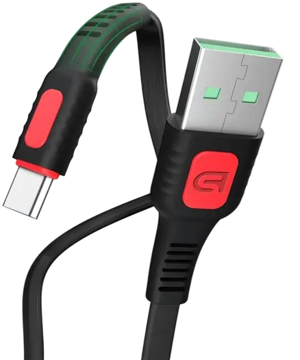 Кабель ArmorStandart USB-A - Type-C 12w 2.4a 1м cable Black (ARM59536) - фото 2