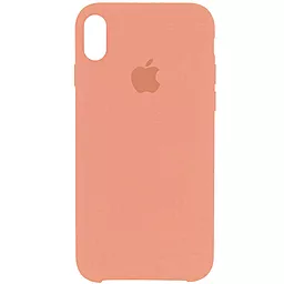 Чехол Silicone Case Full для Apple iPhone XS Max Peach