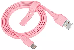 Кабель USB Momax GO LINK Basic Lightning Pink (DL7P) - миниатюра 6