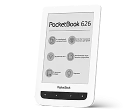 Электронная книга PocketBook 626 Touch Lux2 CR White - миниатюра 3