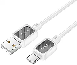 Кабель Hoco X108 Benefit USB-A - Type-C 15w 3a 1м cable White - миниатюра 2 Кабель Hoco X108 Benefit USB-A - Type-C 15w 3a 1м cable White - миниатюра 2