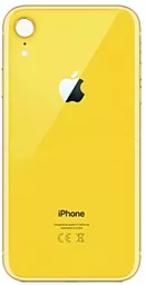 Задняя крышка корпуса Apple iPhone XR (big hole) Original Yellow