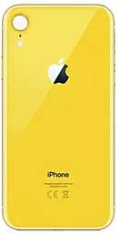 Задняя крышка корпуса Apple iPhone XR (big hole) Original Yellow - фото Задняя крышка корпуса Apple iPhone XR (big hole) Original Yellow