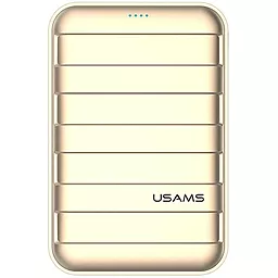Повербанк Usams US-CD08 Trunk 6000mah Gold - фото Повербанк Usams US-CD08 Trunk 6000mah Gold
