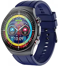 Смарт-часы Lemfo ET488 Blue - фото Смарт-часы Lemfo ET488 Blue
