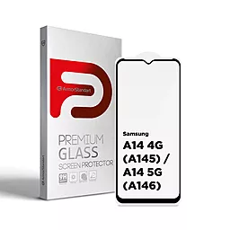 Защитное стекло ArmorStandart для Samsung A14 4G (A145) / A14 5G (A146) Black