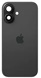 Задняя крышка корпуса Apple iPhone 17 с корпусной рамкой и беспроводной зарядкой (без шлейфа) Black - фото Задняя крышка корпуса Apple iPhone 17 с корпусной рамкой и беспроводной зарядкой (без шлейфа) Black