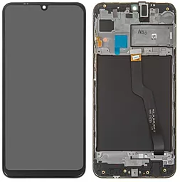 Дисплей Samsung Galaxy M10 M105 з тачскріном і рамкою, оригінал, Black