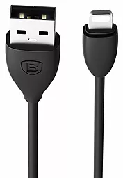 Кабель USB Baseus Small Pretty Waist Cable Lightning Cable Black (CALMY-01) - миниатюра 2