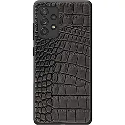 Чехол BoxFace Samsung A525 Galaxy A52 Crocodile Black (42075-lc4)