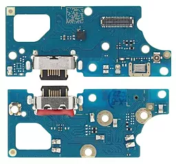 Нижняя плата Motorola Moto E22S с разъемом зарядки, с микрофоном - фото Нижняя плата Motorola Moto E22S с разъемом зарядки, с микрофоном