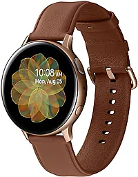 Смарт-годинник Samsung Galaxy Watch Active 2 44mm Stainless Steel Gold (SM-R820NSDASEK) - фото Смарт-годинник Samsung Galaxy Watch Active 2 44mm Stainless Steel Gold (SM-R820NSDASEK)