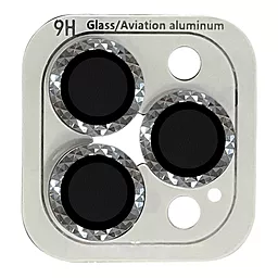 Защитное стекло Epik Metal Shine для Apple iPhone 14 Pro (6.1"), iPhone 14 Pro Max (6.7") Silver