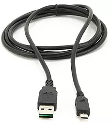 Кабель Cablexpert USB-A - micro USB 12w 2.4a 1м cable Black (CC-mUSB2D-1M) - фото Кабель Cablexpert USB-A - micro USB 12w 2.4a 1м cable Black (CC-mUSB2D-1M)
