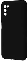 Чохол Wave Full Silicone Cover для Samsung Galaxy A03s Black