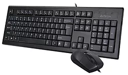 Комплект (клавіатура+мишка) A4Tech KR-8572S Black - мініатюра 3