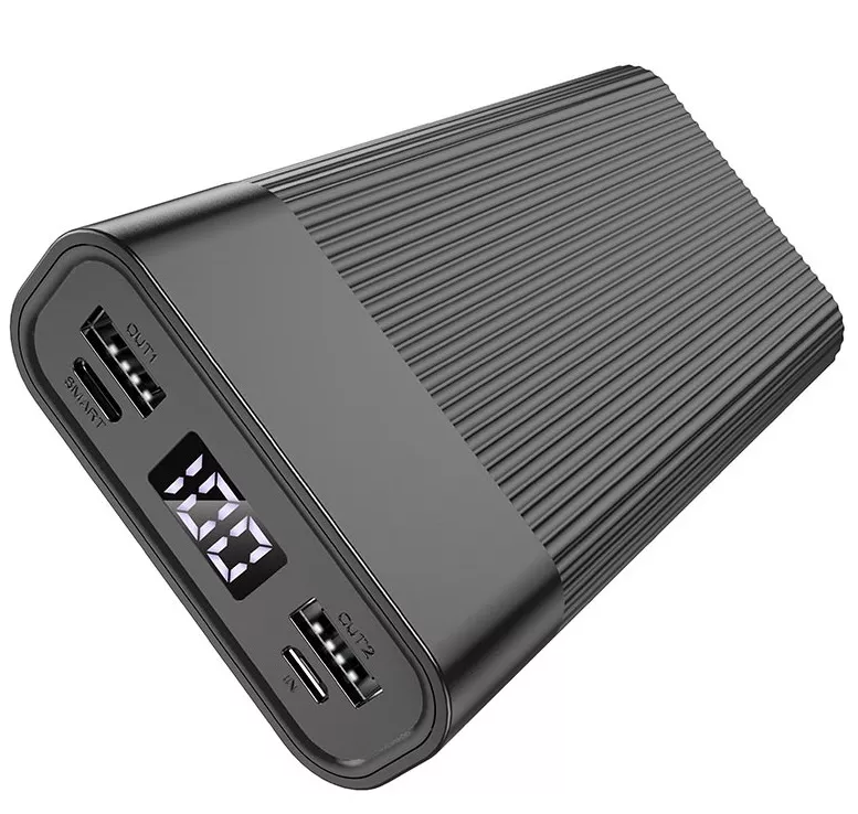 Повербанк Hoco J85 Wellspring 20000mAh Black - фото 3