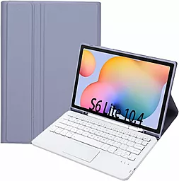 Чехол для планшета BeCover TouchPad с безпроводной клавиатурой для Samsung Galaxy Tab S6 Lite Purple (712366) - фото Чехол для планшета BeCover TouchPad с безпроводной клавиатурой для Samsung Galaxy Tab S6 Lite Purple (712366)