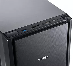 Корпус для комп'ютера Vinga Sage Black - мініатюра 6