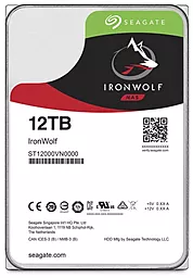 Жорсткий диск Seagate IronWolf HDD 12TB 7200rpm 256MB 3.5" SATAIII (ST12000VN0008)