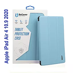 Чехол для планшета BeCover Magnetic для Apple iPad Air 10.9" 2020, 2022, iPad Pro 11" 2018 Light Blue (706849) - фото Чехол для планшета BeCover Magnetic для Apple iPad Air 10.9" 2020, 2022, iPad Pro 11" 2018 Light Blue (706849)