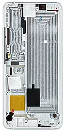 Рамка дисплея Xiaomi Mi Note 10 / Mi Note 10 Pro Original Silver