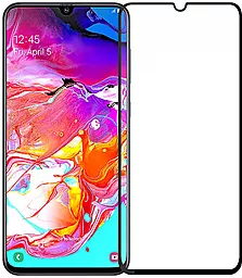 Защитное стекло TOTO 5D Cold Full Cover Samsung A705 Galaxy A70 Black (F_87849)