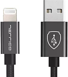 Кабель Jellico GS-20 USB-A - Lightning 12w 3.1a 2м cable Black - фото Кабель Jellico GS-20 USB-A - Lightning 12w 3.1a 2м cable Black
