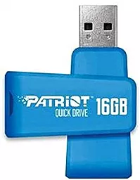 Флешка Patriot 16 GB Color Quick Drive USB 3.1 (PSF16GQDBL3USB) Blue - фото Флешка Patriot 16 GB Color Quick Drive USB 3.1 (PSF16GQDBL3USB) Blue