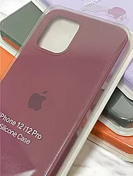Чохол Silicone Case Full для Apple iPhone 13 Pro Max Plum - мініатюра 3 Чохол Silicone Case Full для Apple iPhone 13 Pro Max Plum - мініатюра 3
