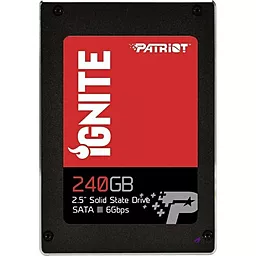 SSD Накопитель Patriot Ignite 240 GB (PI240GS325SSDR) - фото SSD Накопитель Patriot Ignite 240 GB (PI240GS325SSDR)