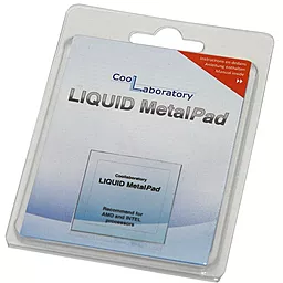 Металева термопрокладка Coollaboratory Liquid MetalPad 1xCPU (CL-LMP-1-CPU)