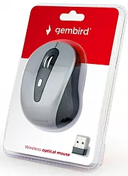 Комп'ютерна мишка Gembird MUSW-6B-01-BG Grey - мініатюра 3