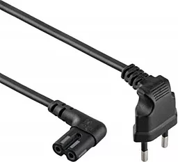 Мережевий кабель Merlion C7 CEE 7/16 0.5M Black (PC-184/2 CEE7/16-C7 CU5)