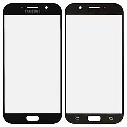 Корпусне скло дисплея Samsung Galaxy A7 A720F 2017 (original) Black