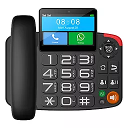 Мобільний телефон Maxcom Comfort MM42D 4G Black