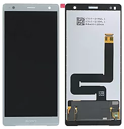Дисплей Sony Xperia XZ2 (H8216, H8266, H8276, H8296, 702SO, SOV37) з тачскріном, оригінал, Silver - фото Дисплей Sony Xperia XZ2 (H8216, H8266, H8276, H8296, 702SO, SOV37) з тачскріном, оригінал, Silver