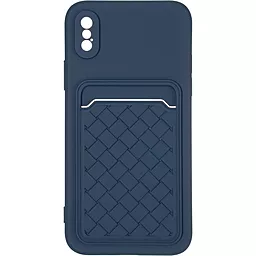 Чехол Pocket Case iPhone X Dark Blue
