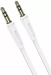 Аудио кабель Borofone BL6 AUX mini Jack 3.5mm M/M Cable 2 м white - фото Аудио кабель Borofone BL6 AUX mini Jack 3.5mm M/M Cable 2 м white