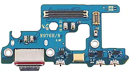 Нижняя плата Samsung Galaxy Note 10 Plus N975F / Galaxy Note 10 Plus 5G N976F с разъемом зарядки, с микрофоном - фото Нижняя плата Samsung Galaxy Note 10 Plus N975F / Galaxy Note 10 Plus 5G N976F с разъемом зарядки, с микрофоном
