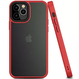 Чохол Epik TPU+PC Metal Buttons для Apple iPhone 12 Pro, iPhone 12 (6.1") Червоний