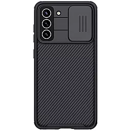 Чехол Nillkin Camshield (шторка на камеру) для Samsung Galaxy S21 FE Черный / Black