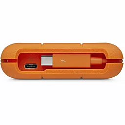 Внешний жесткий диск LaCie Thunderbolt/USB-C 5TB (STFS5000800) Orange - миниатюра 5