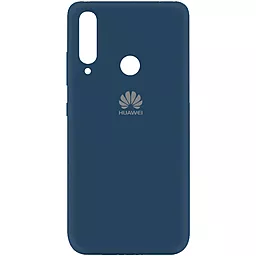 Чехол Epik Silicone Cover My Color Full Protective (A) Huawei Y6p Navy Blue
