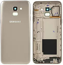 Корпус Samsung Galaxy J6 (2018) J600F Original Gold