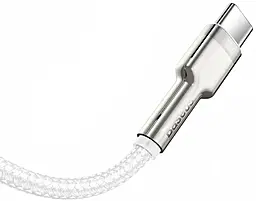 Кабель Baseus Cafule USB Type-C - Type-C 100w 5a 2м PD cable White (CATJK-D02) - мініатюра 5 Кабель Baseus Cafule USB Type-C - Type-C 100w 5a 2м PD cable White (CATJK-D02) - мініатюра 5
