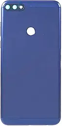 Задняя крышка корпуса Huawei Honor 7C Original Blue - фото Задняя крышка корпуса Huawei Honor 7C Original Blue