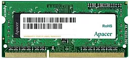 Оперативна пам'ять для ноутбука Apacer SoDIMM DDR3 4GB 1333 MHz (AS04GFA33C9TBGC)
