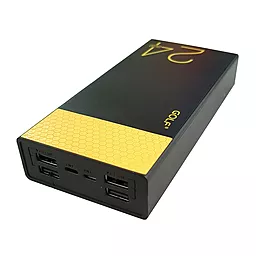 Повербанк GOLF Hive24 24000mAh Black/Yellow - фото Повербанк GOLF Hive24 24000mAh Black/Yellow